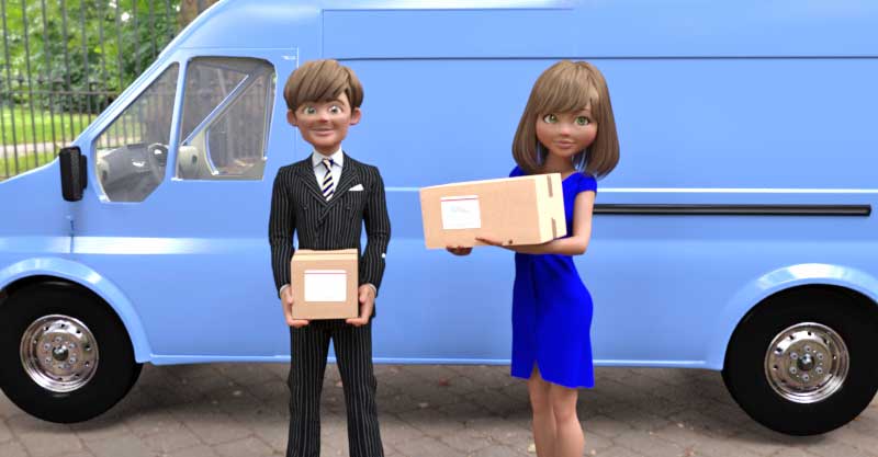 Very professional delivery