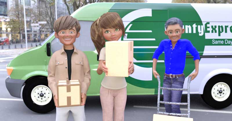 £ drivers starting a delivery business