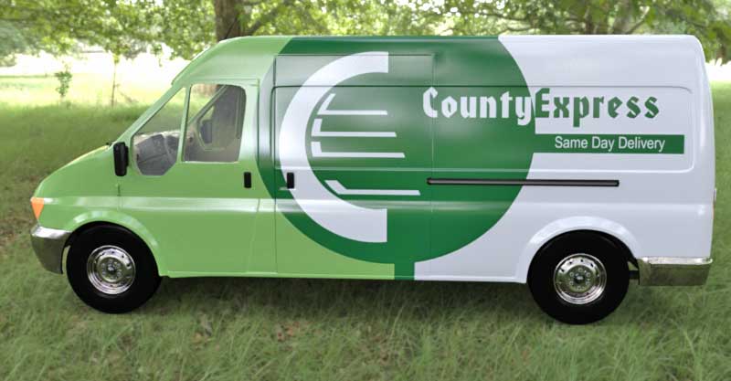 Highly customised van