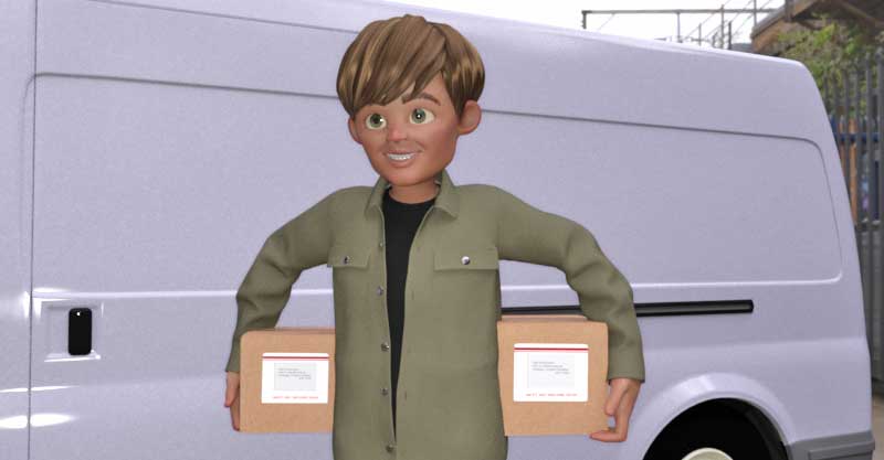 Efficient delivery driver